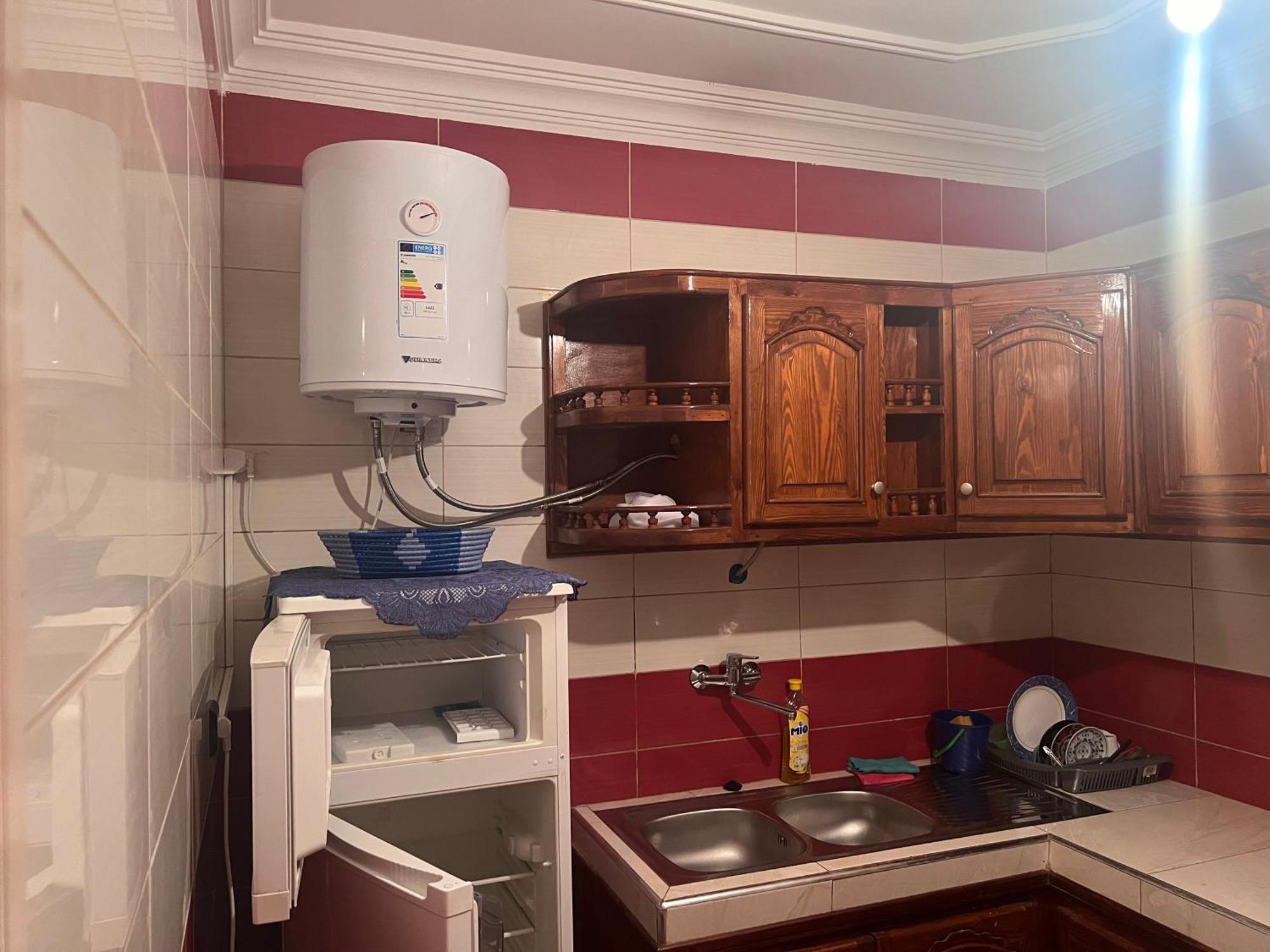 2 Zimmer Wohnung Corniche Nador Sidi Ali- Am Meer & Wifi Exteriör bild